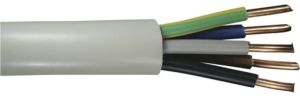 Asennuskaapeli Kabelexpress NYM-J 5x4,0 harmaa
