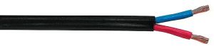 Pienjännitekaapeli Kabelexpress LI2GY-W 2x4.0 musta