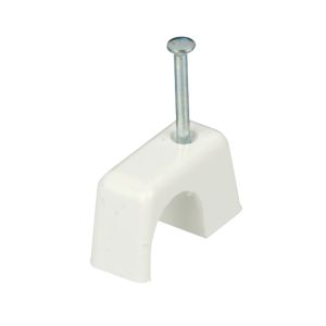 Naulakiinnike Rev 10-14mm 10KPL Valkoinen