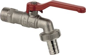 Pallolaskuhana 3/4&quot; x 19 mm Mattakromi Muovikahva