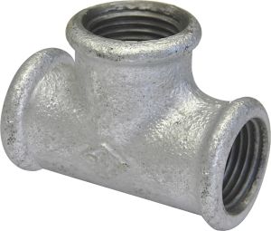 T-liitin nro 130 Sinkitty 1/2&quot;