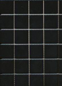 Mosaiikki Square matta musta