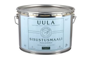Sisustusmaali Uula 9 l Puolihimmeä Valkoinen