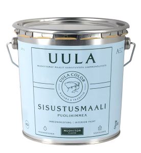 Sisustusmaali Uula Puolihimmeä Väritön 2,9 l