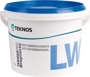 Kevyt Märkätilatasoite Teknos Breplasta LW