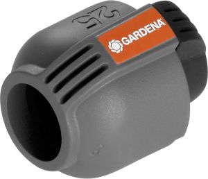 Päätyliitin Gardena 25 mm runkoputkeen