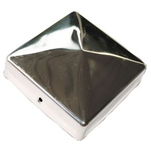 Tolpanhattu ruostumaton 91 x 91 mm