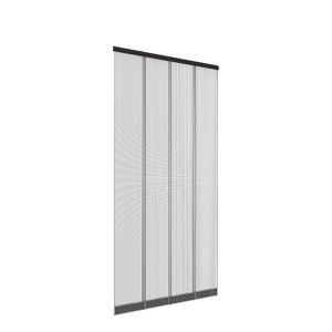 Hyönteisverkko Easy Life Luxus 100 x 220 cm Antrasiitti 4-lamellia