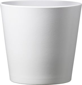 Suojaruukku Dallas matta valkoinen 19 cm