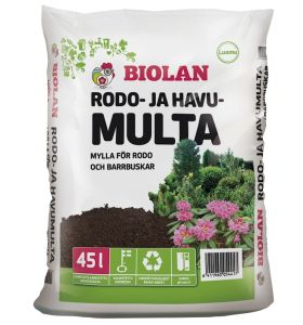 7 kpl Havu- ja Rodomulta Biolan 45 l