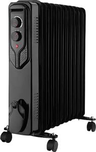 Öljylämmitin Voltomat 2500 W Musta