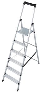 Taloustikkaat Krause Alumiini 6-askelmaiset 3,25 m