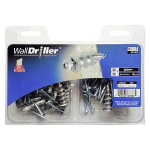 Kipsilevytulppa Cobra Zn 3,5 mm 50 kpl