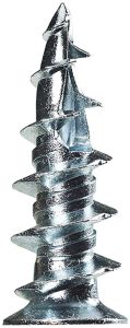 Kipsilevytulppa Zn 4 mm 10 kpl