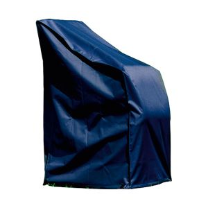 Kalustesuoja pinottaville tuoleille 65 x 65 x 150/110 cm musta
