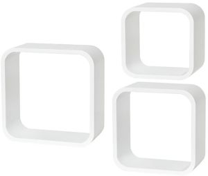 Kuutiohylly Dolle Cube Valkoinen 3-os. 350 x 350 x 145 mm