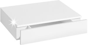Seinähylly Dolle Kiiltovalkoinen 450 x 250 x 80 mm