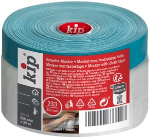 Suojamuovi + kangasteippi KIP 550 mm x 20 m