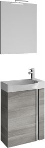 Kalusteryhmä Riva Elegance hopeanharmaa 45 cm