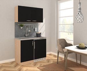 Minikeittiö Respekta 100 cm Musta