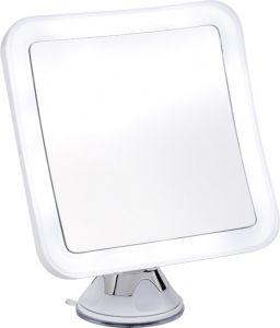 Neliskanttinen kosmetiikkapeili Linda LED-kehysvalolla