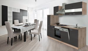 Valmiskeittiö Respekta KB250ESG 2,5 m