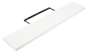 Seinähylly Regalux XL4 valkoinen 3,8 x 23,5 x 118 cm