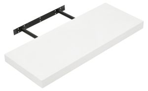 Seinähylly Regalux XL4 valkoinen 3,8 x 24 x 60 cm