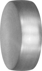 Päätykappale 20 mm Cap-Noble Teräs
