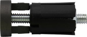 Päätykappale 20 mm Match 2 kpl Antrasiitti