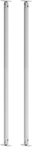 Kaidepinna Lundbergs 22 x 50 x 782 mm alumiini 2 kpl/pkt