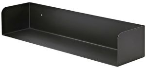 Teräshylly Dolle Shelf+ Showcase Musta 600 x 150 x 115 mm