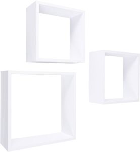 Kuutiohylly Dolle Frame Valkoinen 300 x 300 x 117 mm