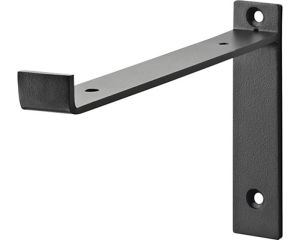 Hyllynkannatin Dolle Lip Musta Teräs 208 x 130 x 30 mm