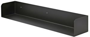 Teräshylly Dolle Shelf+ Showcase Musta 800 x 150 x 115 mm