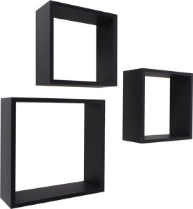 Kuutiohylly Dolle Frame Musta 300 x 300 x 117 mm