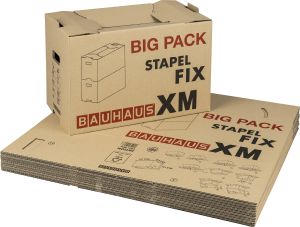 Muuttolaatikkosetti BAUHAUS XM 58 x 33,5 x 38,5 cm 10 kpl