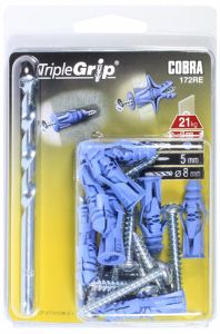 Yleistulppa Cobra Triple Grip 172RE