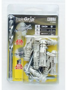 Yleistulppa Cobra Triple Grip 173RE