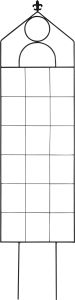 Kasvituki Piemont 34 x 150 cm