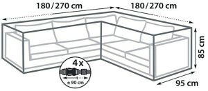 Kalustesuoja Sunfun kulmasohva 270 x 95 x 85 cm