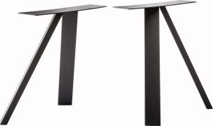 Pöydänjalat Pur Iternal Black Edition V-malli 2 kpl