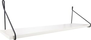 Seinähylly Dolle Filo Mänty/Musta/Valkoinen 800 x 200 x 19 mm