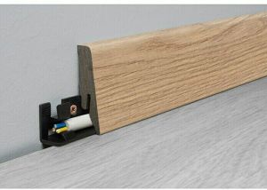 Jalkalista Logoclic Aquaprotect K58 Soft Oak 18 x 58 x 2600 mm