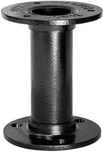 Teräsputkijalka Wagner System Musta 100 x 32,5 mm