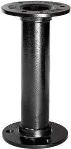 Teräsputkijalka Wagner System Musta 150 x 32,5 mm