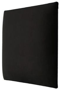 Verhoiltu seinäpaneeli Fllow Velvet Musta 100 30X30