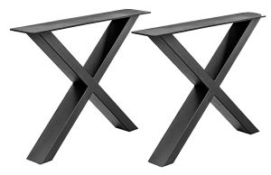 Pöydänjalat Pur Iternal Black Edition Strong X-malli 2 kpl