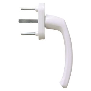 Ikkunapainike Solid Elements Alumiini valkoinen