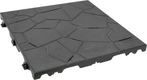 10 kpl klicklaatta 38 x 38 cm antrasiitti